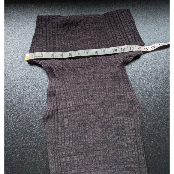 Free People Carly Cowl Sweater Top Knit Ribbed Size Small - Picture 9 of 11